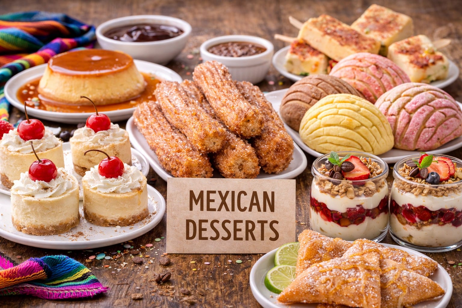 Mexican Desserts Full of Warm Flavor and Tradition