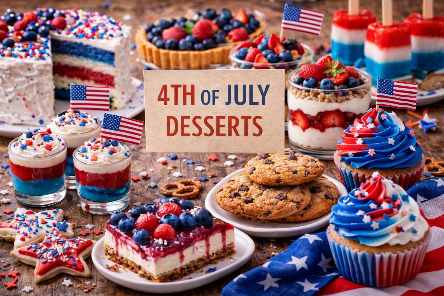 4th of July Desserts That Are Festive, Easy, and Crowd-Friendly