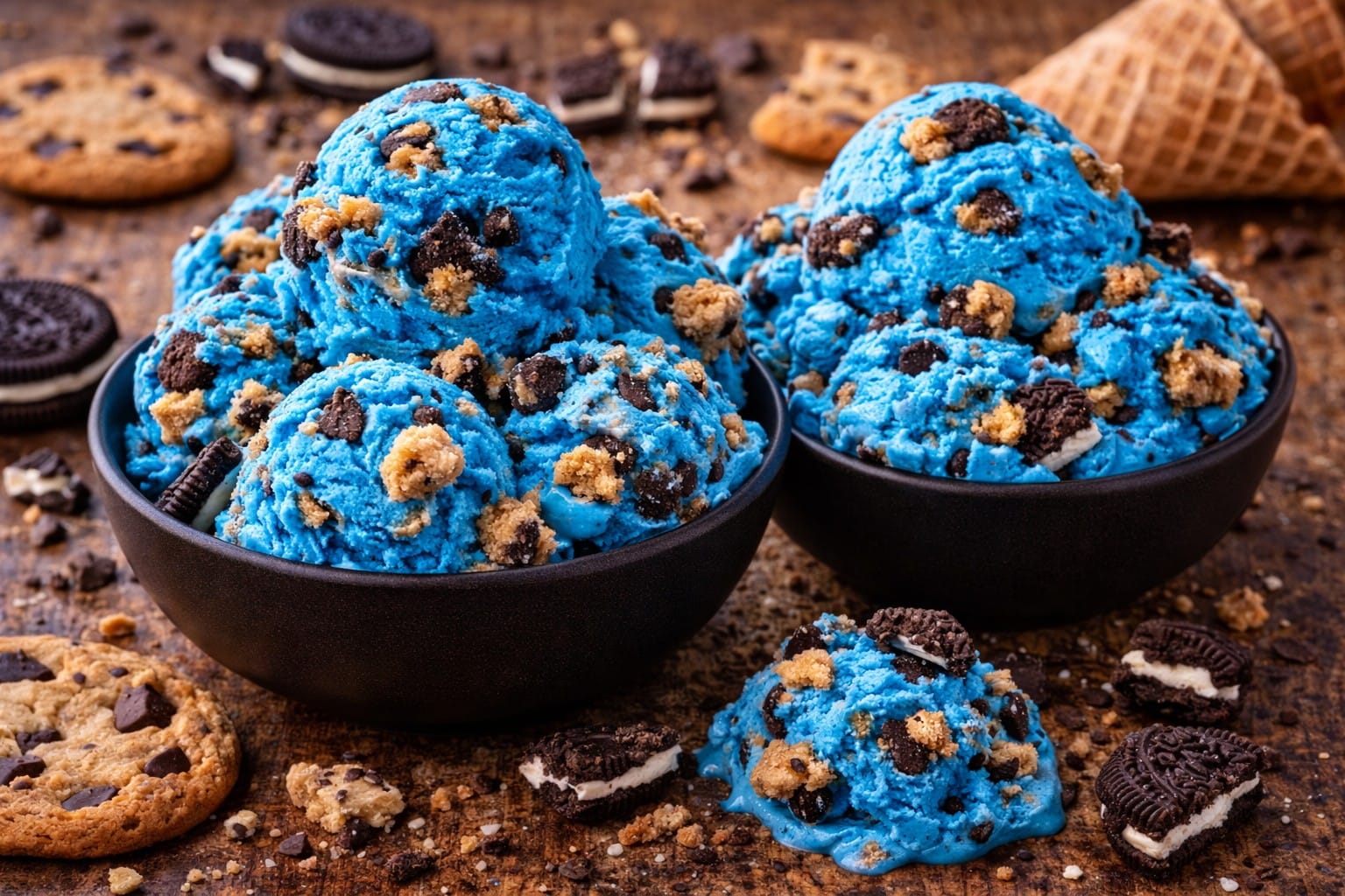 Cookie Monster Ice Cream: The Fun Blue Treat Loaded With Cookies and Cream