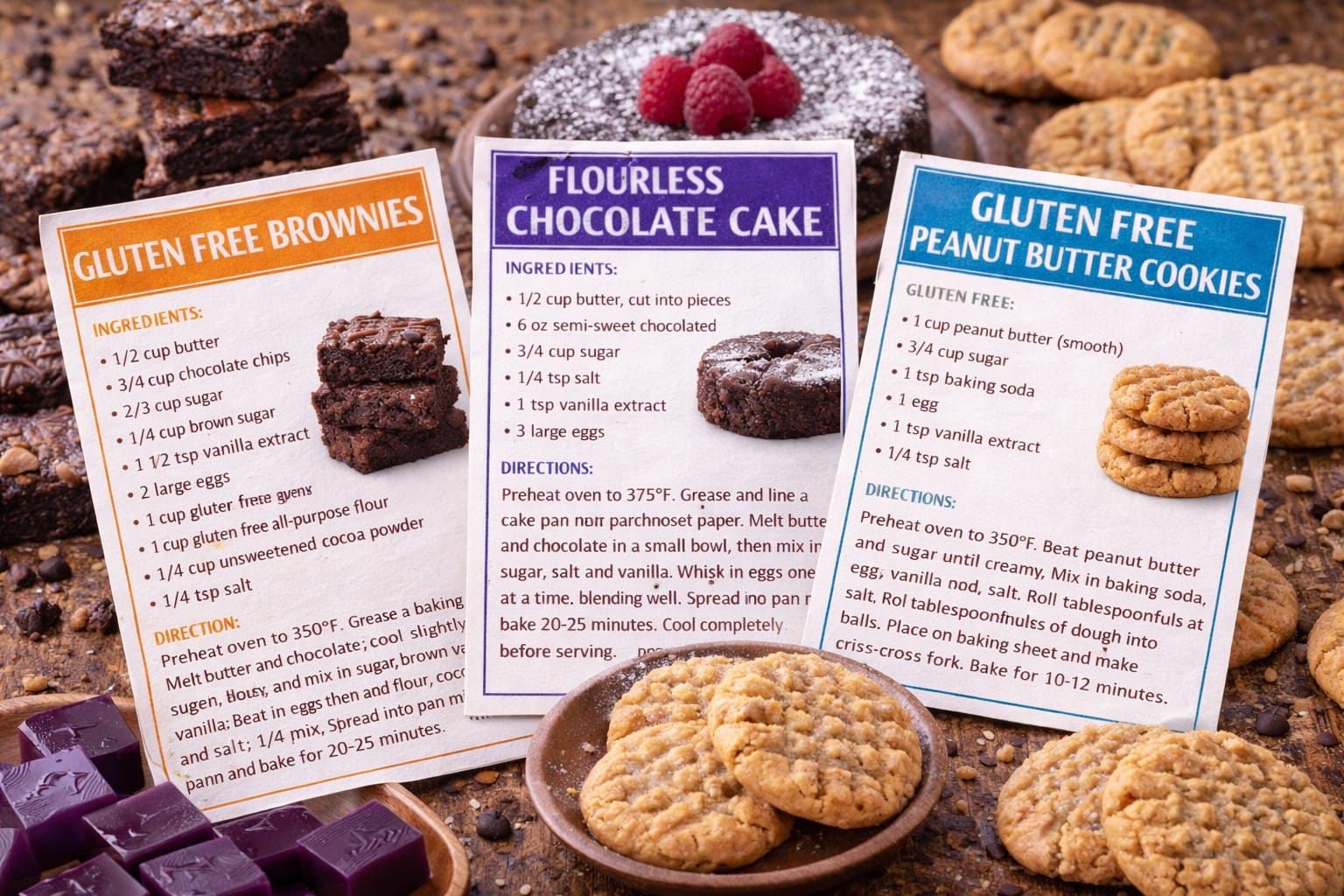 Gluten Free Dessert Recipes That Are Easy, Reliable, and Full of Flavor