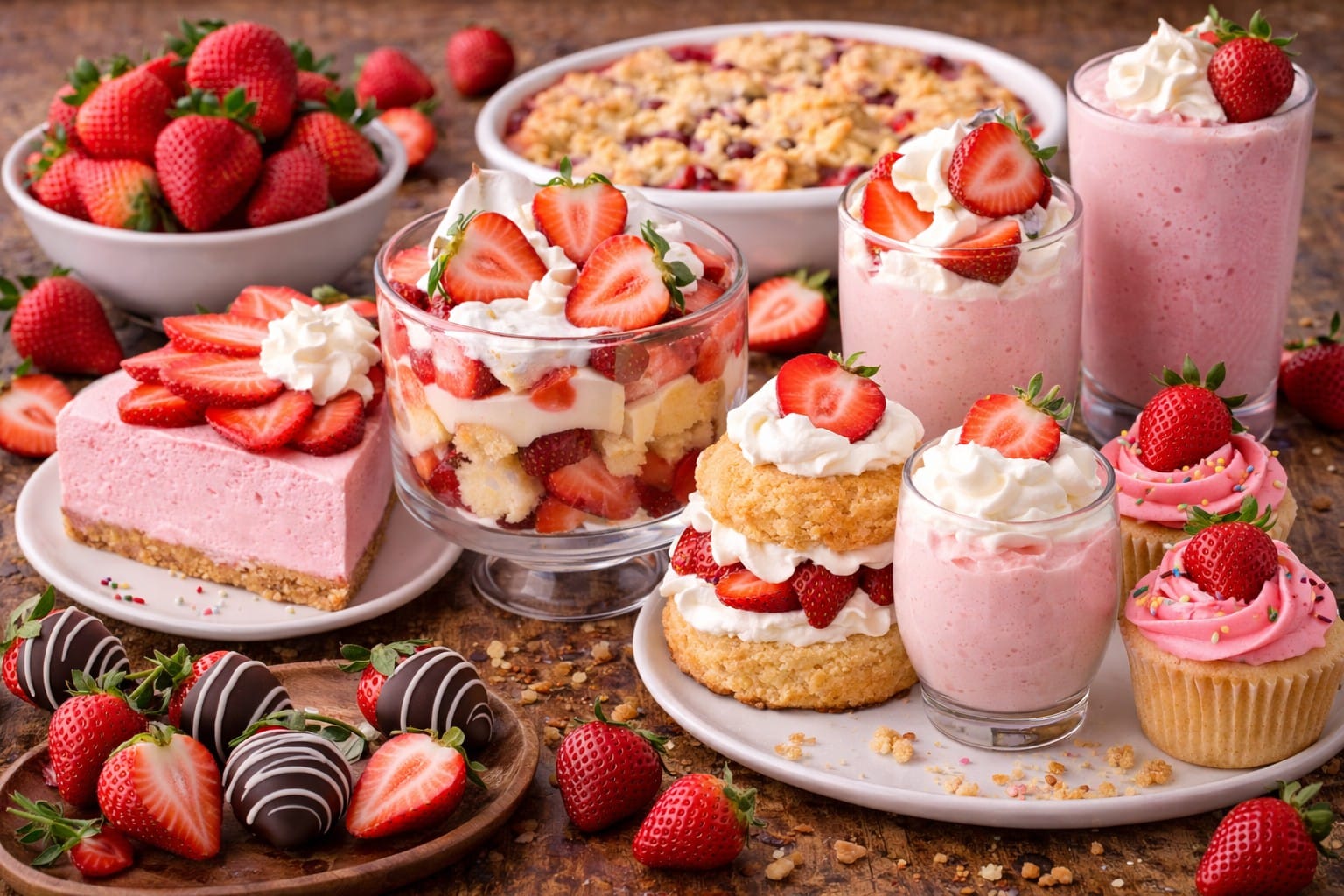 Strawberry Desserts That Are Fresh, Sweet, and Easy to Make at Home
