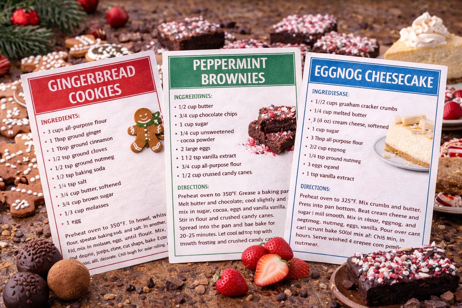 Christmas Dessert Recipes for a Cozy, Sweet, and Stress-Free Holiday Season