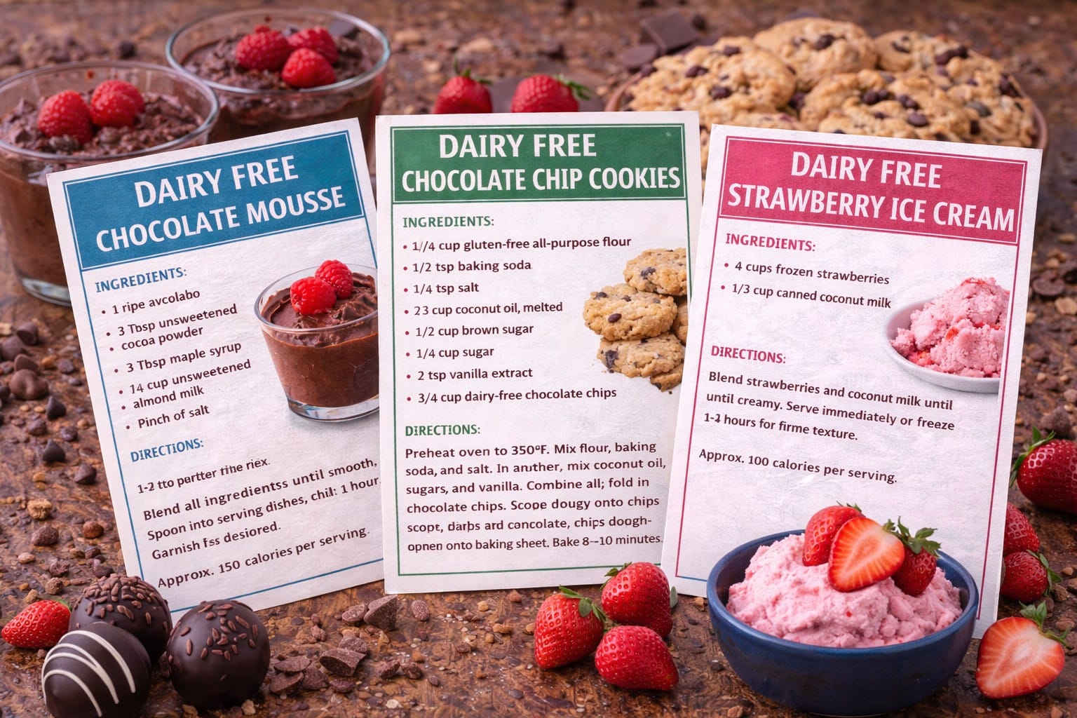 Dairy Free Desserts That Are Creamy, Comforting, and Easy to Make at Home