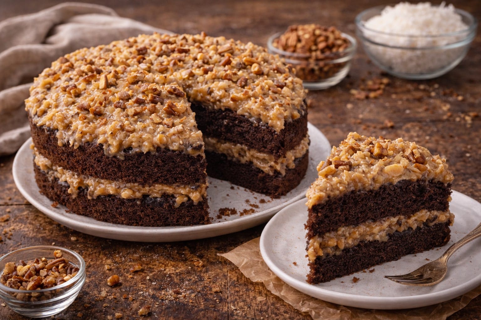 German Chocolate Cake Recipe That’s Rich, Moist, and Truly Classic
