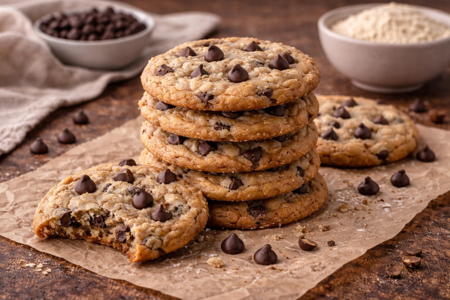 Gluten Free Chocolate Chip Cookies That Taste Just Like the Classic