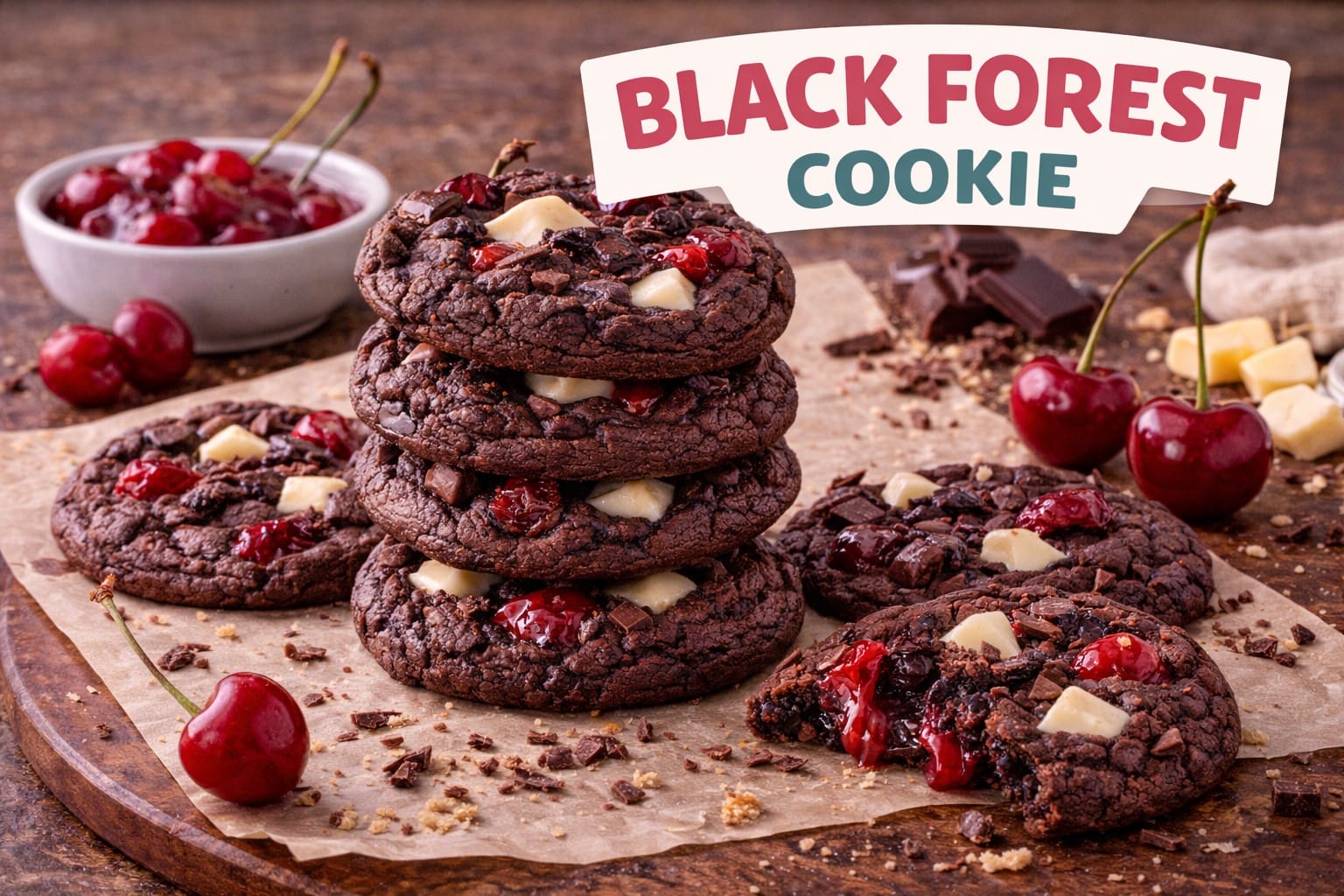 black forest cookie