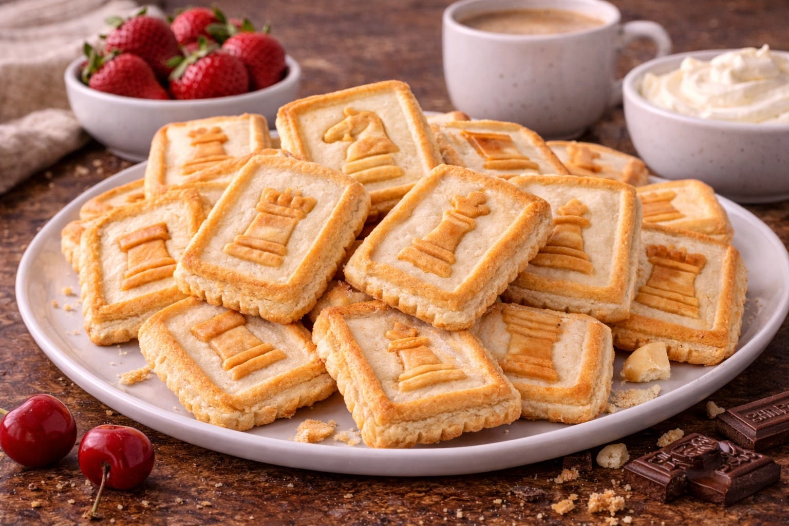 chessman cookies