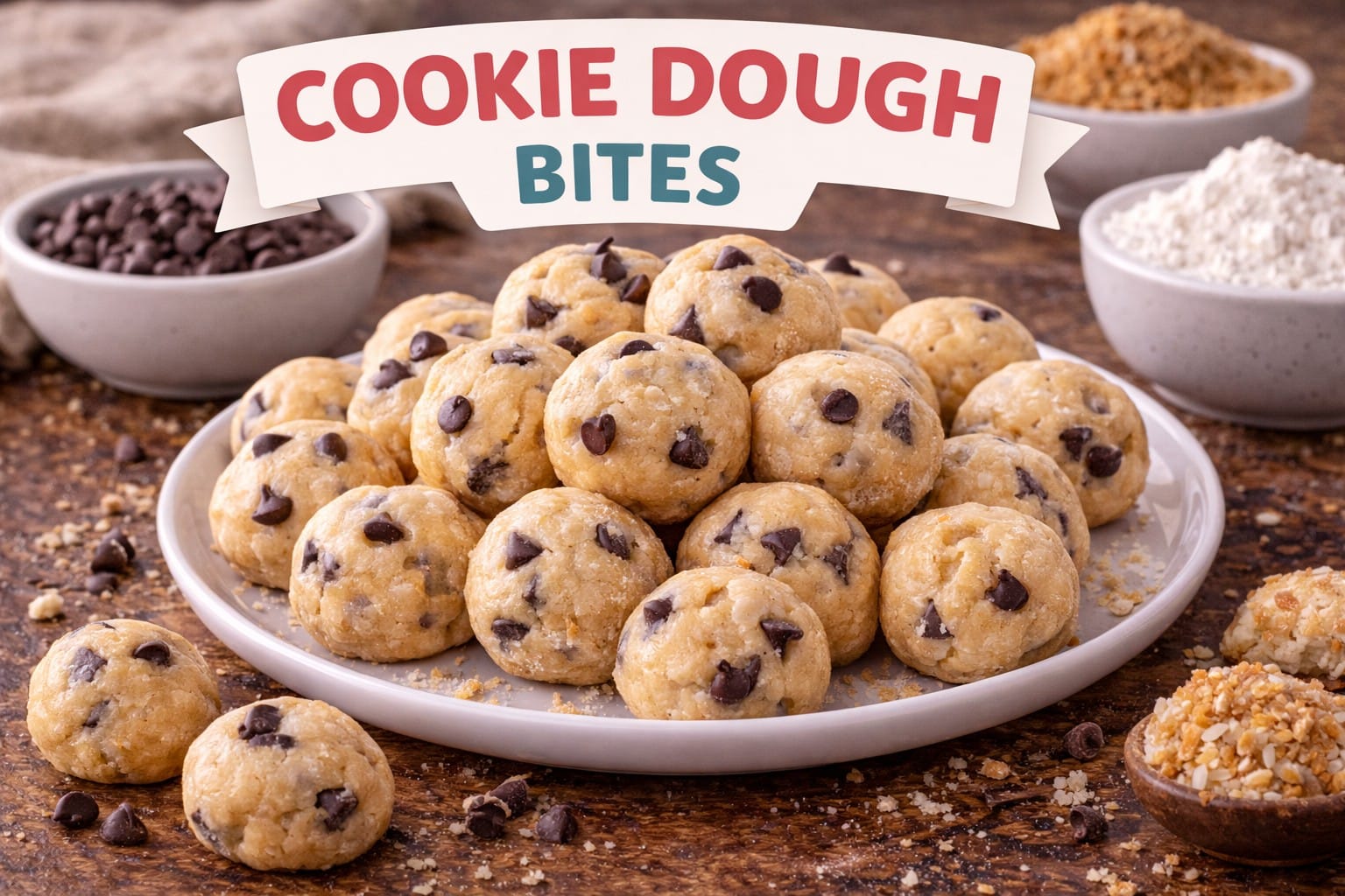 cookie dough bites