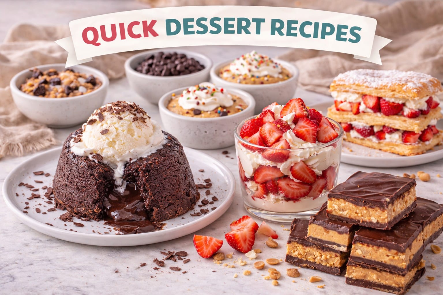 quick dessert recipes