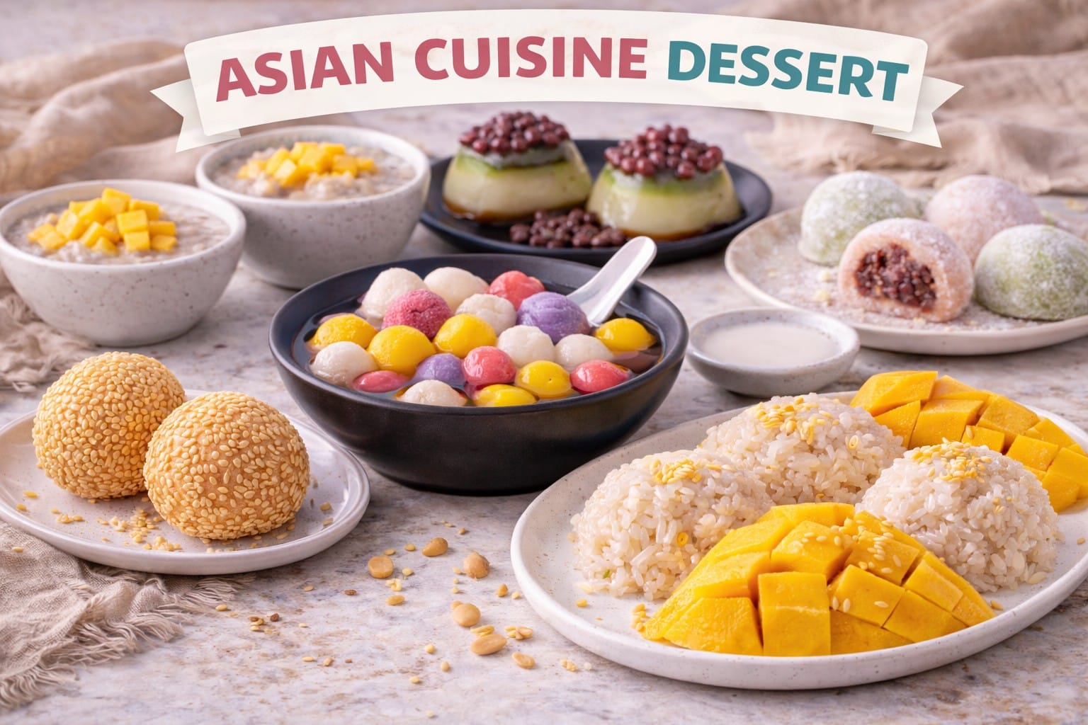 asian cuisine dessert