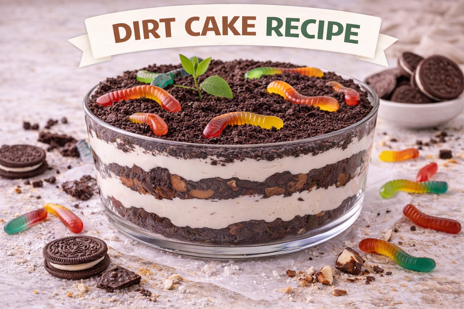 dirt cake recipe