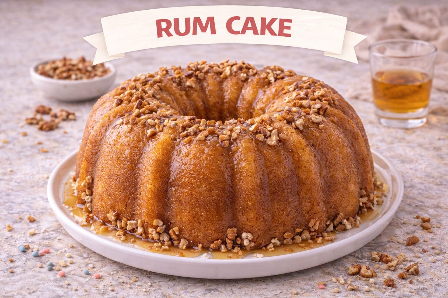 rum cake
