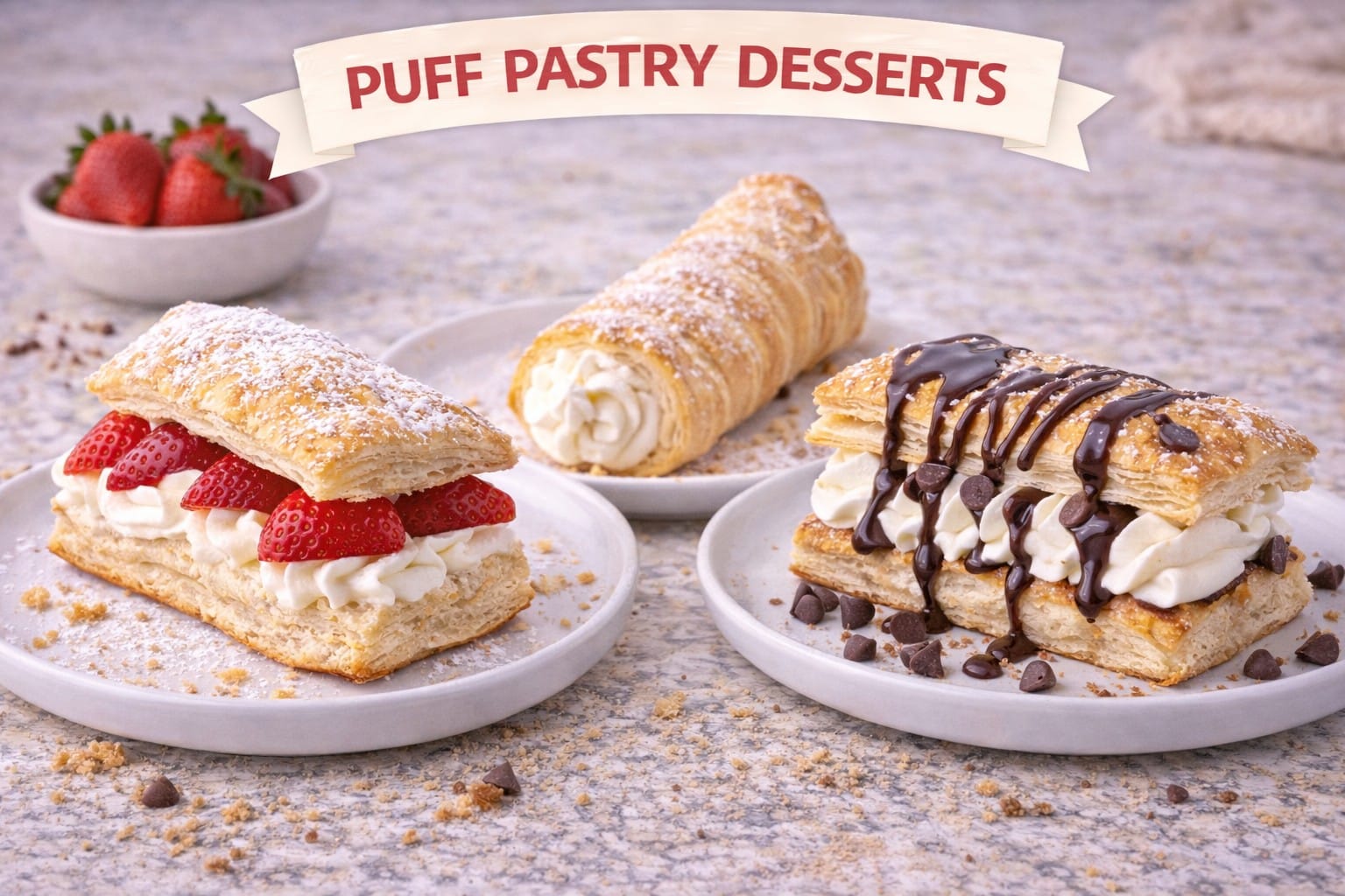 puff pastry desserts