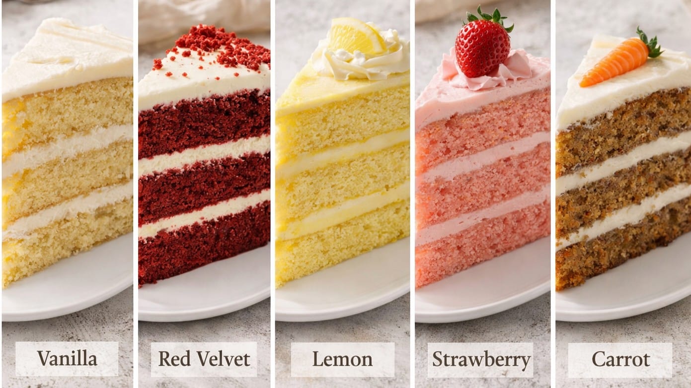 cake flavors