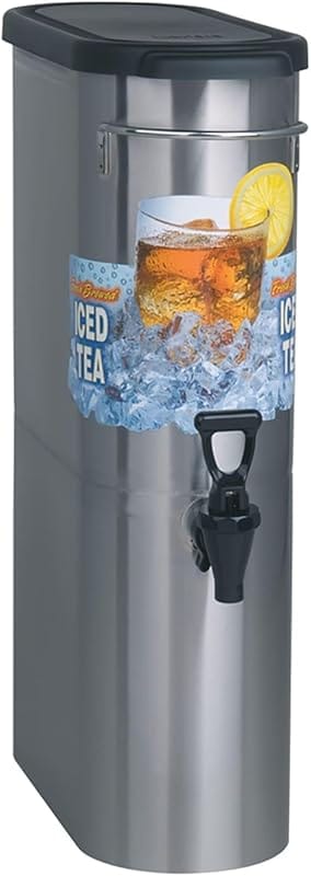 BUNN 3.5 Gallon Commercial Iced Tea Dispenser with Solid Lid for Event