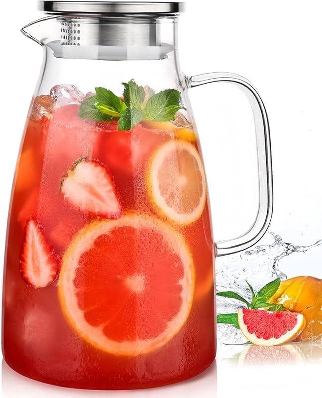 Top 5 Glass Iced Tea Pitchers for Quality & Style